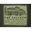 1903 The Atlantis Resort Ad - Kennebunk Beach, ...