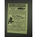 1908 Gray Motor Boats Ad - High Speed 18 ft. Ru...