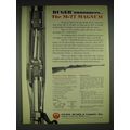 1970 Ruger M-77 Magnum Rifle Ad