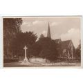 War Memorial & Church Shalford Nr Guildford Pos...