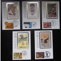 BENHAM PC - SMILES SILK POSTCARD SET 1990
