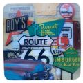 Route 66 3D Drink Coasters 4 Pack