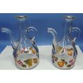 Large CERVE Romana Glass Cruet Oil Vinegar Pitc...