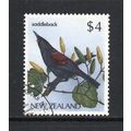 New Zealand - 1986 - $4 Native Birds (Saddlebac...
