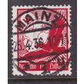 Germany 1936 POSTMARK MAINZ on Golden Eagle Glo...