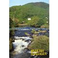 D025998 The River Dee. Llangollen. North Wales....