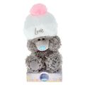 Me to You 7" Plush Bear Wearing Fluffy Hat - Lo...