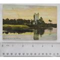 1909 postcard Ross Castle accross Lake Killarney
