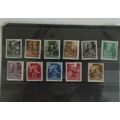 HUNGARY USED MINT STAMPS OLDER ISSUES WITH OVER...