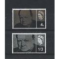 GB.Churchill Commemoration set of 2.Phosphor Is...