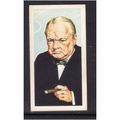 Brook Bond Famous People Sir Winston Churchill ...