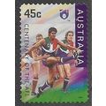 AUS 1996 45c(S/A) 'CENTENARY OF THE AFL' FINE U...