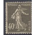 France YT193, 1924 Type Sower 40c Brown used