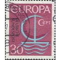 GERMANY, Europa, CEPT, Sailing Boat, pink 1966,...