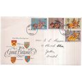 GREAT BRITONS.. 1974 FDC. first day cover as se...