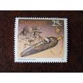 Zimbabwe 1990 Definitives Snuff Container 25c m...