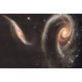 ARP 273 UGC 1810 Galaxy Duo Cosmic Rose Space A...