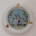 Dinseyland Ashtray White Porcelain Glass Walt D...