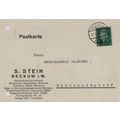 Dresdner Bank Beckum Rhine German Money Receipt...