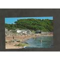 Postcard Cornwall Polkerris Beach