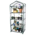 Durable 4-Tier Plant Stand Greenhouse with Zipp...
