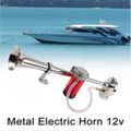 Long 12V 150db Air Horn kit, Super Loud Chrome ...