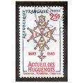 FRA 1985 2,50F 'HUGUENOT CROSS' FINE USED (EBID...