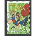 AUS 2009 55c 'LETS GET ACTIVE' FINE USED (EBID3...