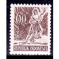 Indonesia 1953 People 60,s MNH Stamp