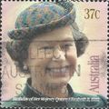 AUSTRALIA, Queen Elizabeth II birthday, peach 1...