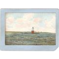 Rhode Island Narragansett Bay Lighthouse Postca...