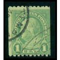 Used 597 1c Benjamin Franklin Average Plus M09817