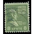 Used 813 8c Martin Van Buren Just Clears M07862