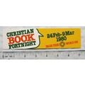 1980 bookmark - Christian Book Fortnight