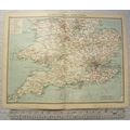 c1907 Harmsworth Plate No. 23-24 South of Engla...
