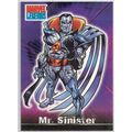 MARVEL LEGENDS card # 44 ' MR.SINISTER ' (2001)