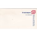 United States Transpo 72 8c prepaid Cover unuse...