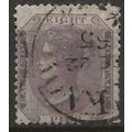 India 1860 SG52 8 Pies Purple Fine Used ..
