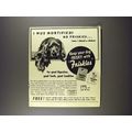1946 Friskies Dog Food Ad - I Wuz Mortified