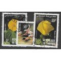 DJI 1983 (SET)'FLOWERS' (3v) FINE USED (EBID 55...