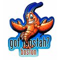 Got Lobstah? Boston Artwood Fridge Magnet