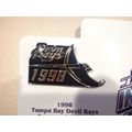 DEVIL RAYS INAUGURAL SEASON PIN 1998