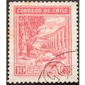 STAMP Chile SG269 1939 10c Rural Landscape Used