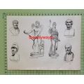 Greek Statues & Busts, Cupid, Diana, Homer++, B...