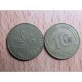 1982j 10 Pfennig Germany Coin