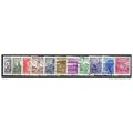 1961/1962 Michel 1102+1111/1120 - #3 fine used (o)