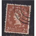 GB 1961 QE2 2d Brown Wilding stamp wmk 179 SG 6...