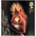 Great Britain 2004 Woodland Animals 1st Squirre...