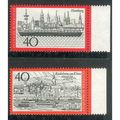 Germany 1973 - SG1655/6 - 40c Hamburg - 40c Rud...
