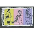 AUS 1970 7c 'ASIA - THEATRE' FINE USED (EBID44-...